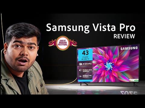 Samsung Vista Pro 4k  Smart Tv  Review | Republic Day Sale 2026