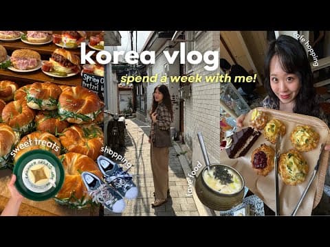 Korea Vlog🪽fall In Seoul, Cafe Hopping, Shop Recommendations, Local Eats, Family Time