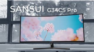 Sansui G34c5 Pro: Where Ultra-wide Meets Ultra-speed - An Affordable 240hz Uwqhd Review