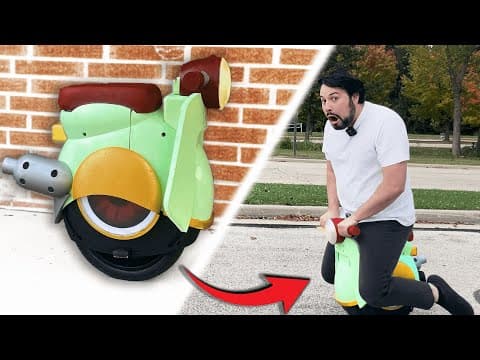 I Made A Rideable Wheelie From Kirby Air Ride (ft. @failboat)