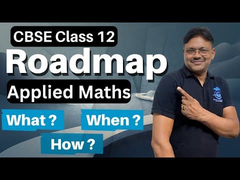 Class 12 Applied maths Mastery: Complete Roadmap 2025-26 Gaur Classes