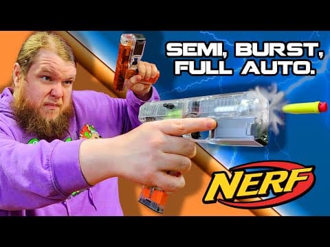 You Won't Believe What This Nerf Sidearm Can Do...