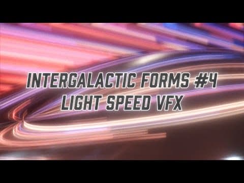 Light Speed Vfx With Trapcode Particular