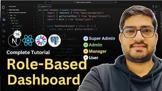Build Role-based Dashboard With React 19 & Next.js 16 | Authentication & Authorization