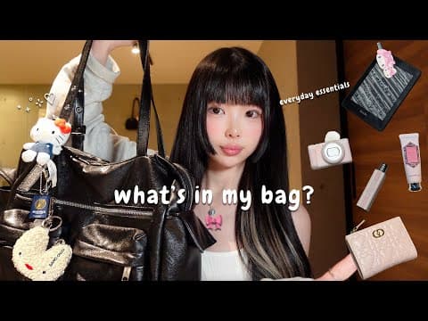 What’s In My Bag 2025 ✨ Everyday Essentials Of A Beauty & Lifestyle Creator Living In Tokyo