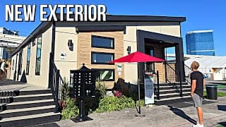 I Found A Prefab Home At The Home Show With A Brand New Exterior!
