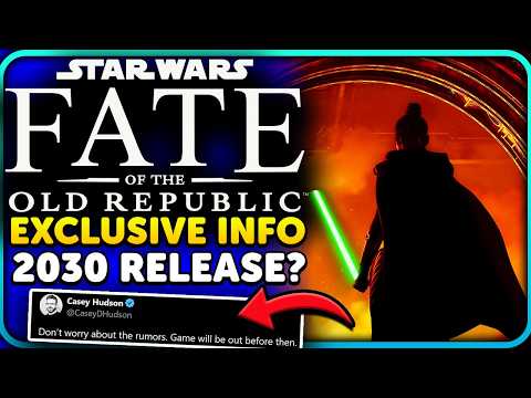 New Star Wars Fate Of The Old Republic Info + Director Talks Release Date!