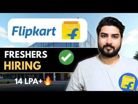 Flipkart Hiring Freshers🔥apply Now