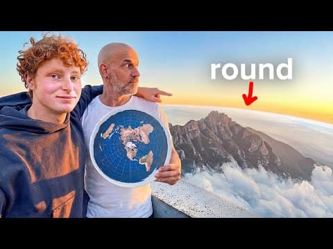 I Flew A Flat Earther Around The Globe To Prove Him Wrong