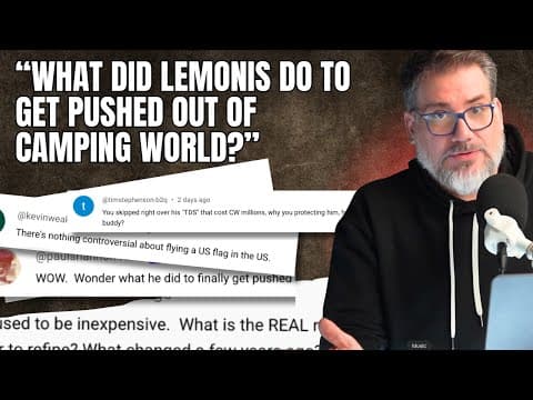 Marcus Lemonis, Camping World, Flags, Why Diesel Is Highet... Your Comments