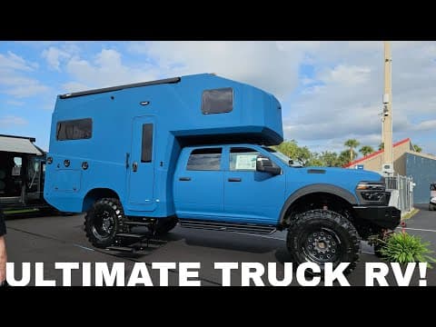 Holy Cow!  Absolutely Overlanding Rv Beast Trekker Super C On Ram 5500 Chassis!