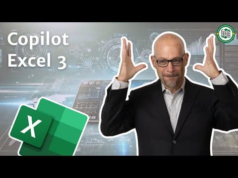 Excel Copilot 3: Edit/ask