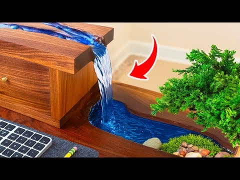 I Made An Actual River Desk