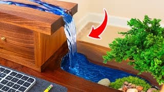 I Made An Actual River Desk