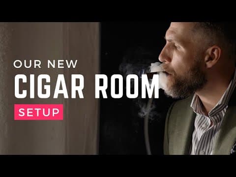 Cigar Room Setup (everything You Need To Know) Ft. Xifei Accessory Review || Gent's Lounge