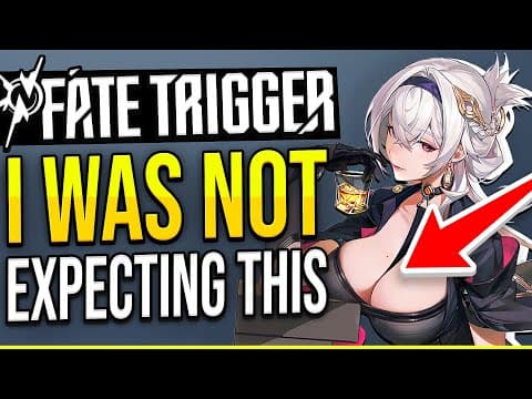 I Was Not Expecting This… Fate Trigger (new Anime Game)
