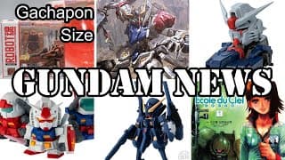 Mini Robot Spirits, Mini Sd Gunpla, Ecole Du Ciel Back?, And More [gundam News]