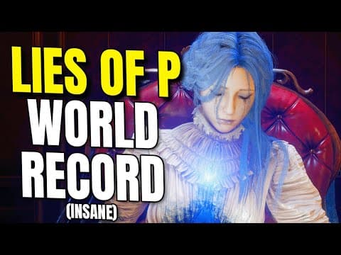 World Record “lies Of P” Speedrun Blew My Mind…