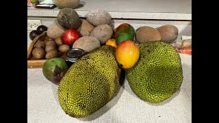 Eating Jackfruit, Giveaways, Farm Update