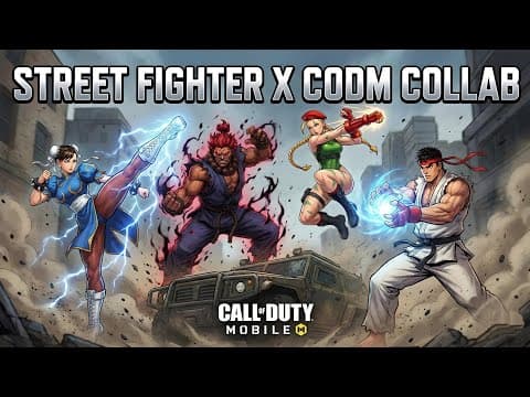 "street Fighter X Codm Collaboration — Full Showcase (chun-li, Ryu, Cammy, Akuma!)"