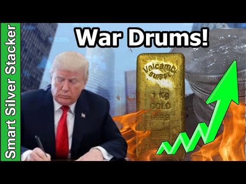 Gold & Silver Smash Records - War Drums Beating - Financial Chaos Ahead!
