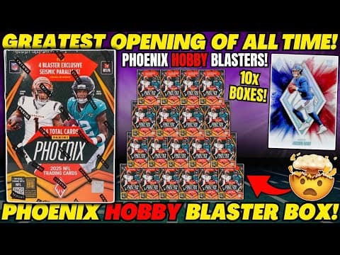*the Greatest Opening Of All-time?!🤯 2025 Phoenix Football Hobby Blaster Box Review!🏈