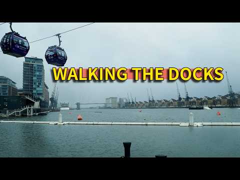 What’s Happening At London's Royal Docks? (4k)