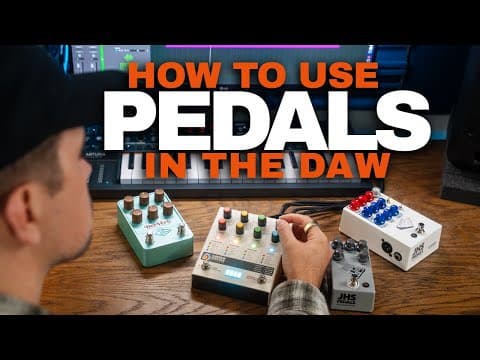 Using Guitar Pedals Instead Of Plugins (in The Daw)