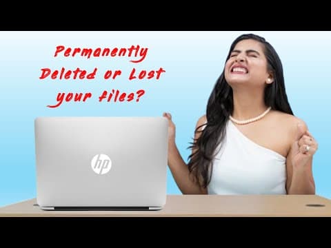 How To Recover Permanently Deleted Files | Photos Recovery From Formatted Pendrive Hard Drive Ssd Sd
