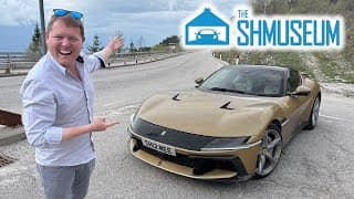 My 12cilindri Power Unlocked! First Full V12 Drive - Autobahn To Italy