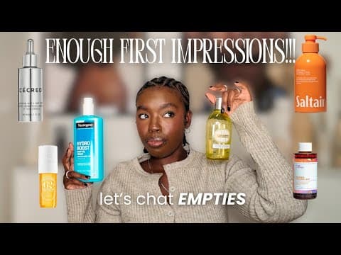 I Finished Some Very Popular Products & I Have Thoughts.. What's Worth Your Money, And What's Not