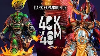 Salamanders Vs Thousand Sons Warhammer 40k In 40m Dark Expansion 2