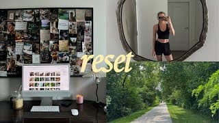Reset With Me | Chatty Life Update, Grocery Run, Resetting At Home