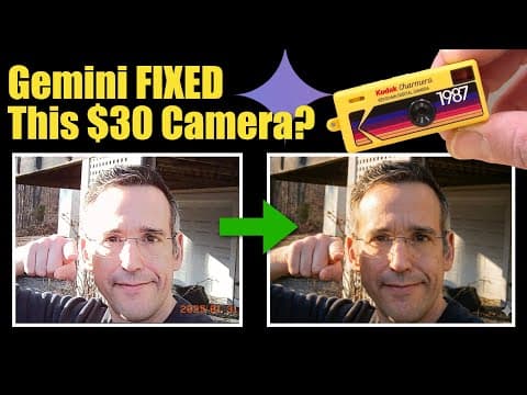 Gemini's Nano Banana Fixed This $30 Kodak Charmera Camera !