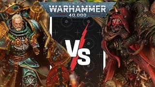 Dark Angels Vs Death Guard | Warhammer 40k Battle Report