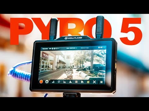 Why The Hollyland Pyro 5 Is The Only Monitor You Need!