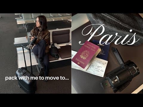What I’m Packing To Move To Paris