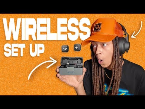 My Fully Wireless Music Production Livestream Setup – Aiaiai Tma 2 + Dji Mic 3