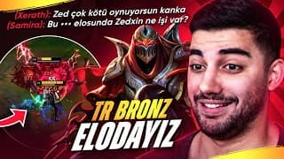 Sabah 5'de Tr Bronz Eloda Oyun Girdim | Zedxsmurf Tr Bronz #1