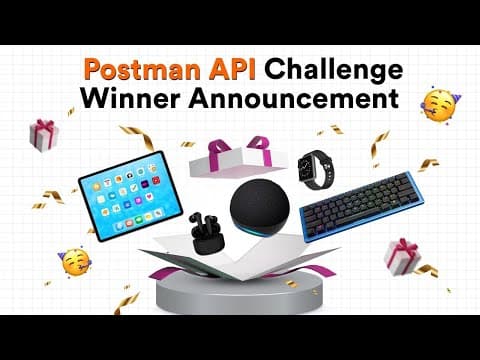 Postman Challenge Mega Giveaway Winner Announcement - Nov Batch🎉