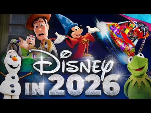 Disney Parks & Movies | What’s Coming In 2026 - Disney News