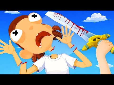 Cutting My Friends Head Off As A King In Vr