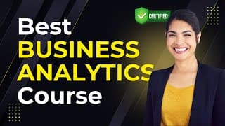 Best Business Analytics Course To Help You Earn $80k/year | The Easy Way