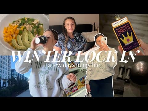 Locking In For Winter 🔒 Productive Days At Home, Budget Check In, & My Skincare Routines!