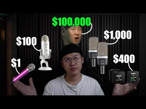 $1 Vs $100,000 Microphone Asmr
