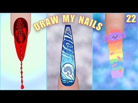 Subscribers Draw My Nails (episode 22)
