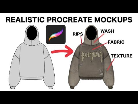 How I Use Procreate To Design Realistic Clothes In Under 10 Minutes 2026