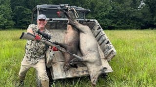 New 300 Blackout And Agm Thermal For Wild Hogs.  Flat Tire & Family Time.