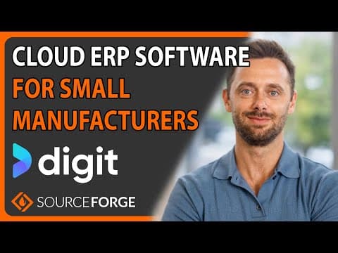 Cloud Erp Software For Small Manufacturers: Digit | Sourceforge Podcast, Episode #96