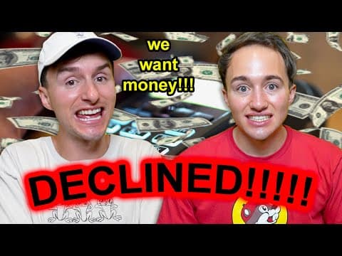 Lucas's Card Got Declined...